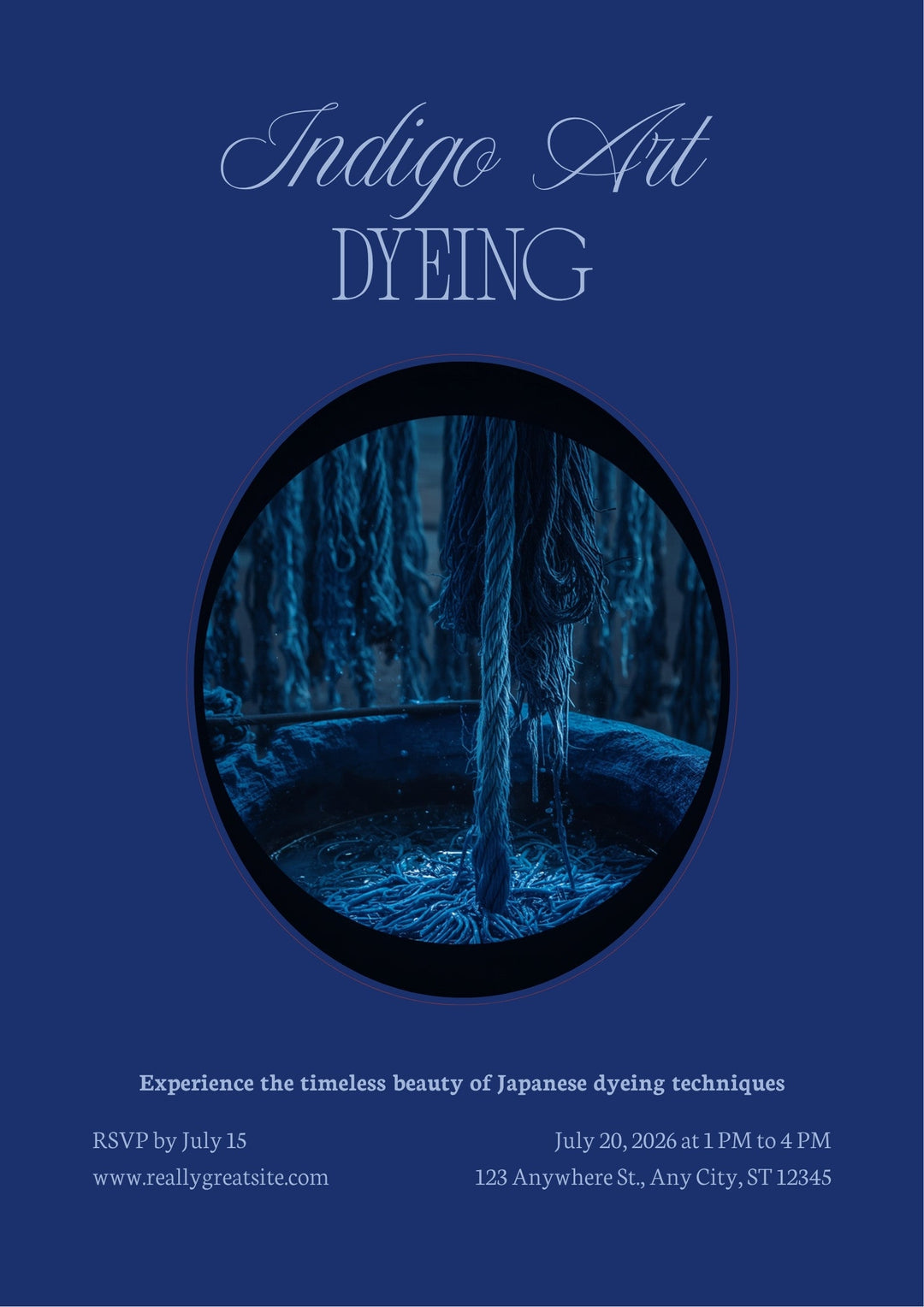 Collect mill indigo rope-dyeing cover, maker behind Pure Blue Japan