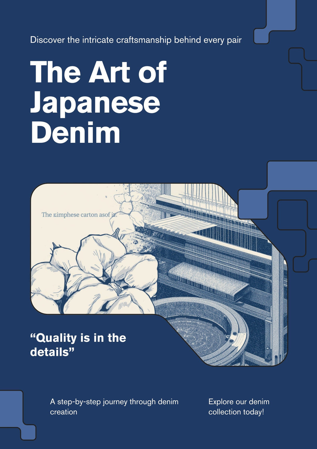 How Japanese selvedge denim is made — the vintage weaving and indigo process behind Warehouse and Co jeans