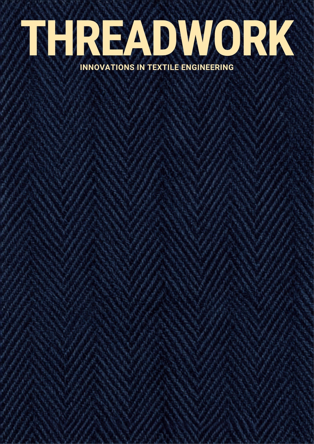 Broken twill denim weave macro cover