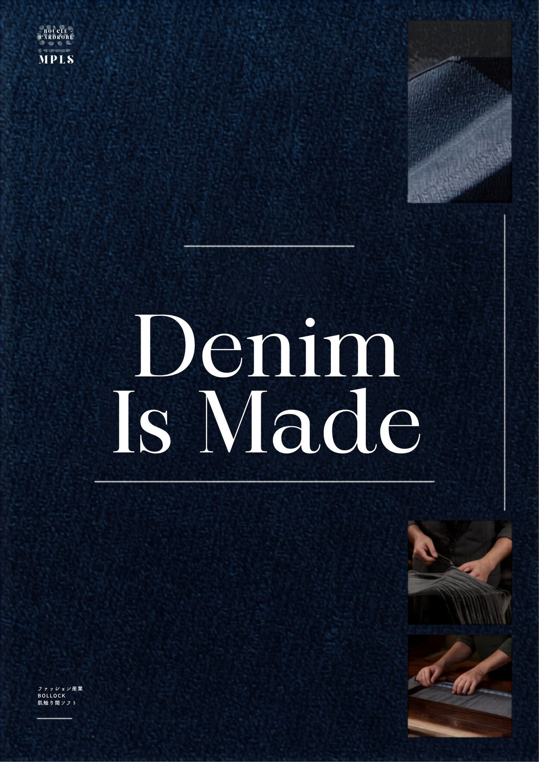 How denim is made — premium Japanese selvedge manufacturing process from cotton to finished jeans