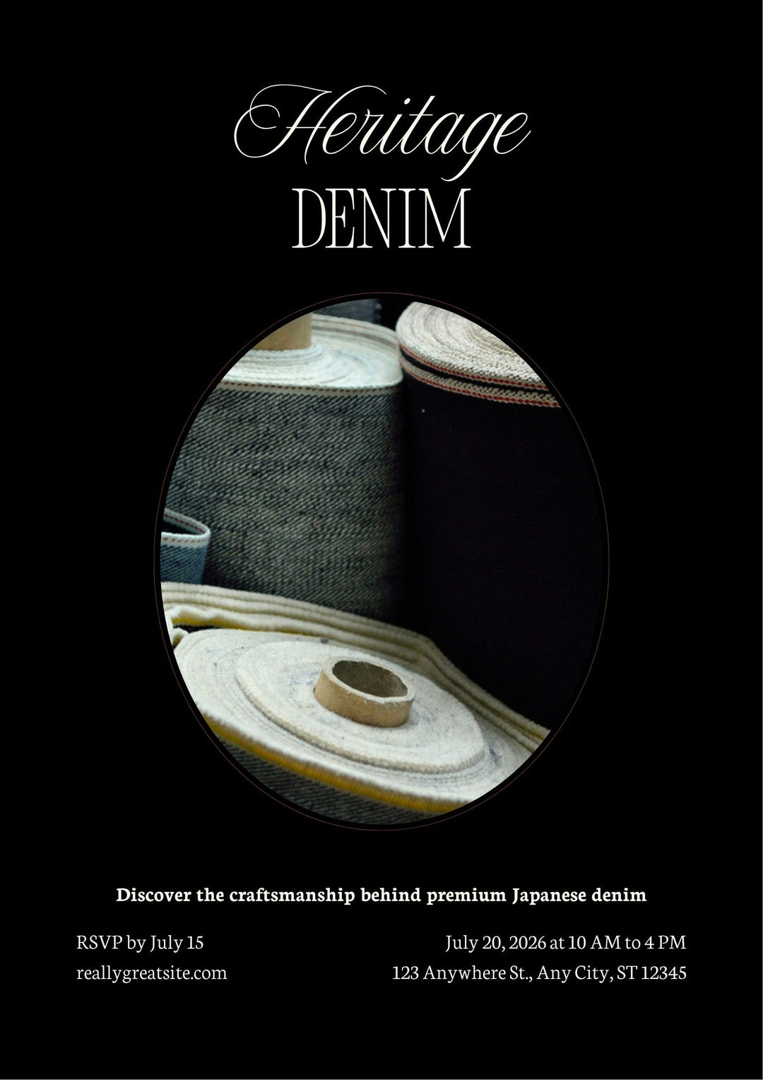 Nihon Menpu Okayama Japanese denim mill selvedge fabric cover