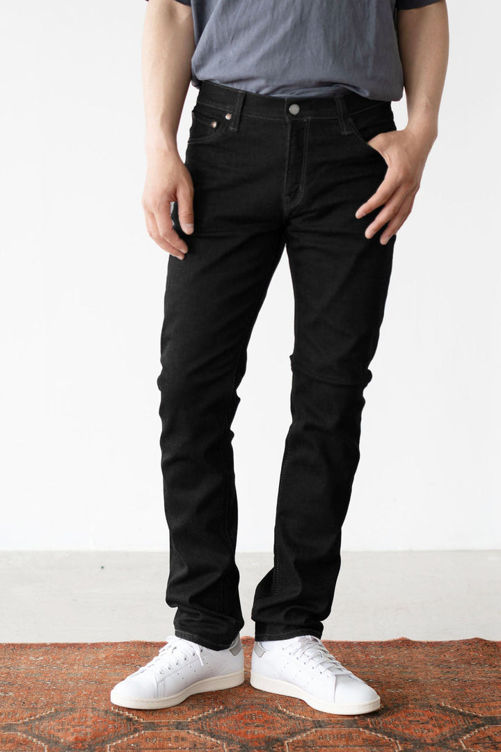 BJM105F Black Slim Tapered front